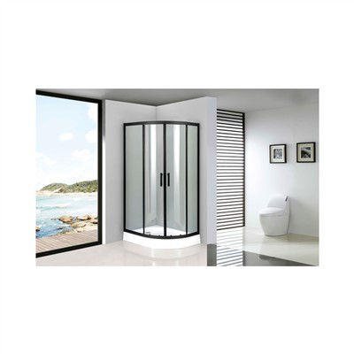 Черные душевые кабины